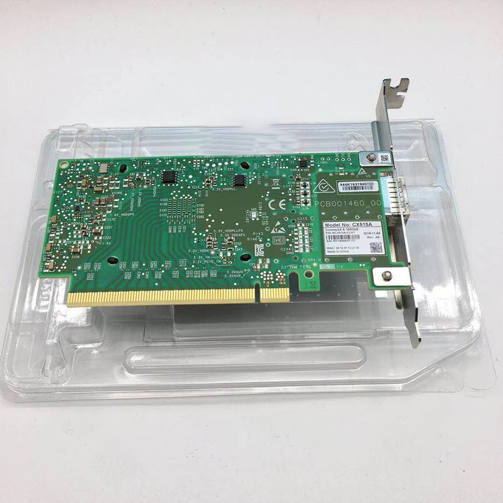 100Gbe Qsfp28 Network Card - Karta sieciowa 100Gb/s MCX515A-CCAT ConnectX-5 100GbE